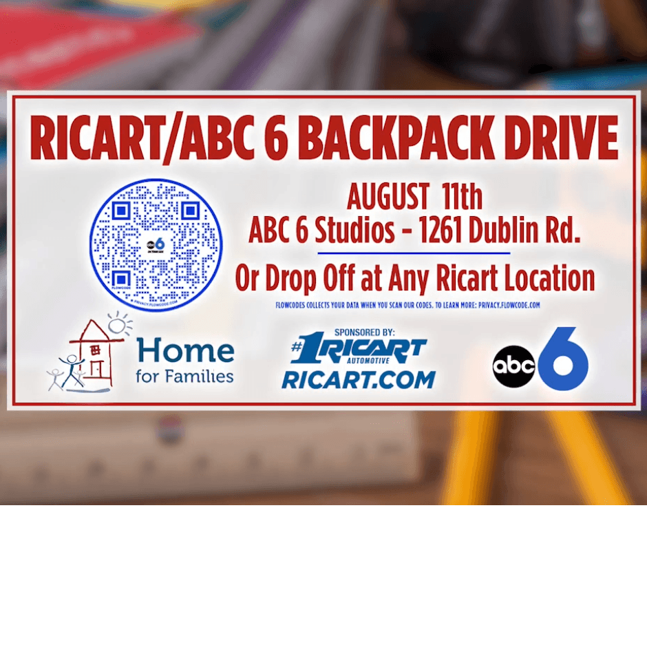 Ricart/ABC 6 Backpack Drive