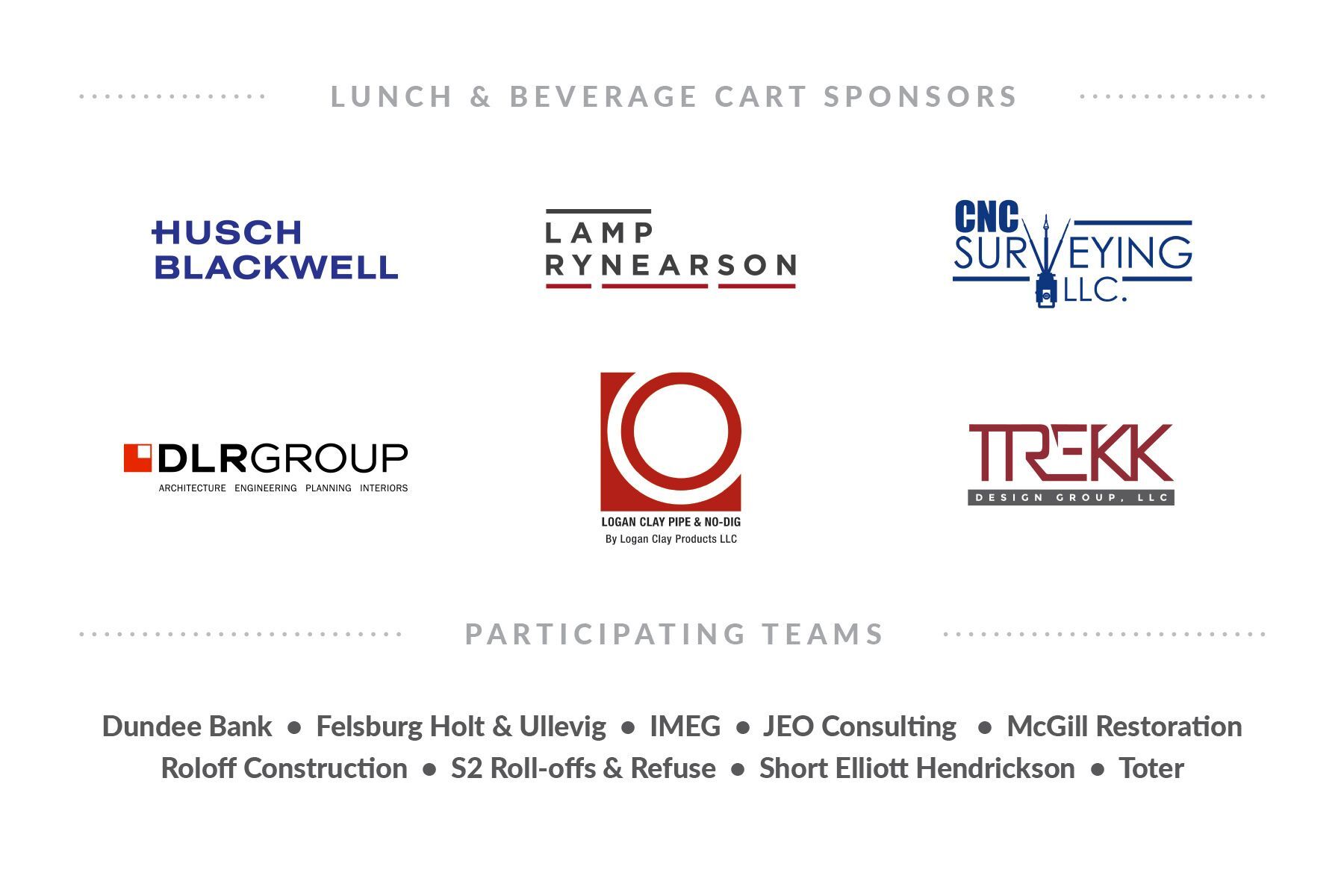 Activity Sponsors & Teams