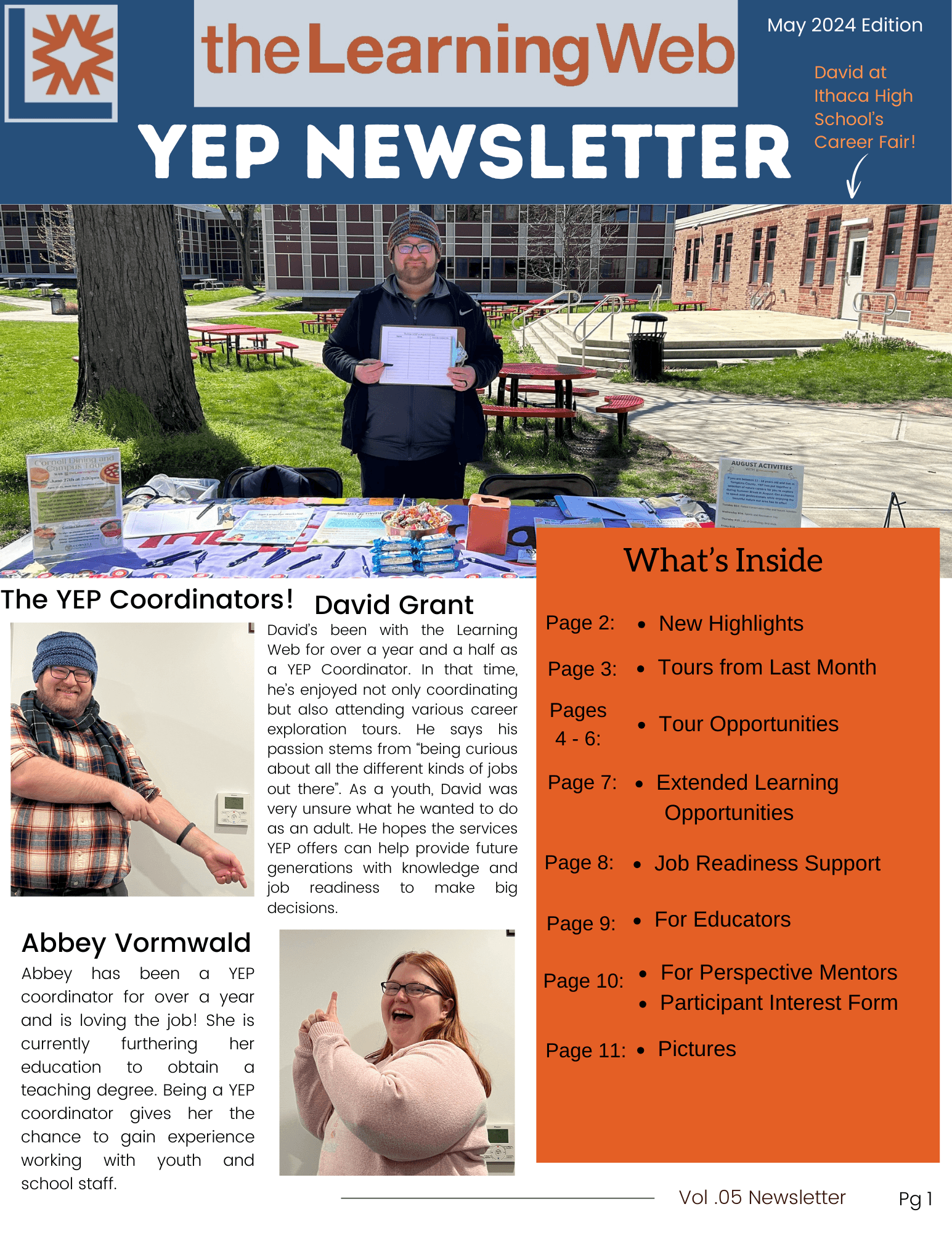 YEP May Newsletter