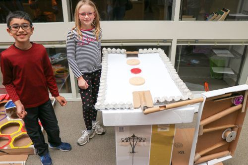 2019 Cardboard Challenge students 