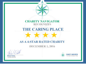The Caring Place Receives Highest Rating from Charity Navigator