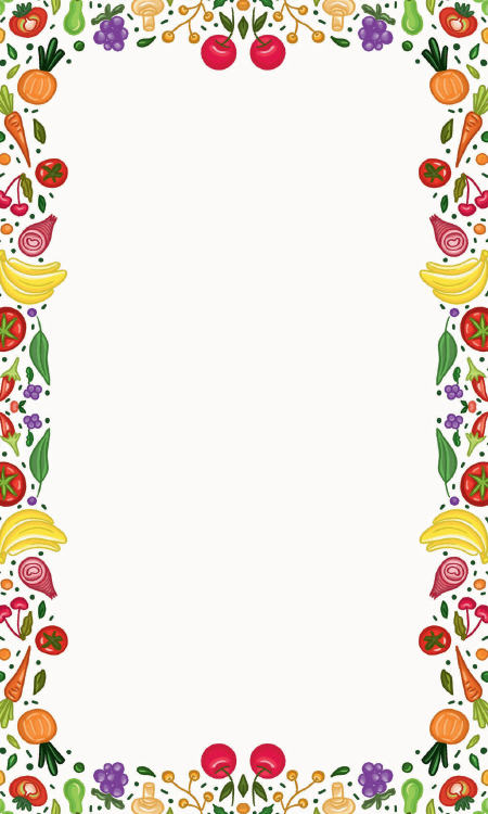 Apricity: Fruits & Veggies notepad