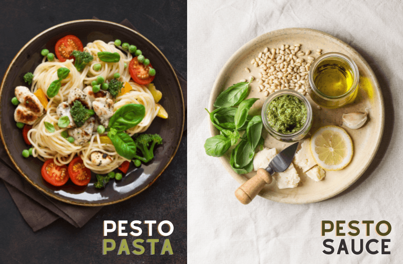 Perfect Pesto Pasta with Chicken and Tomato (Pesto Sauce Recipe Included)