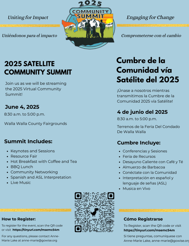Satellite Community Summit at Walla Walla County Fairgrounds