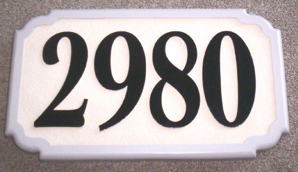 I18870A - Address Number Plaque