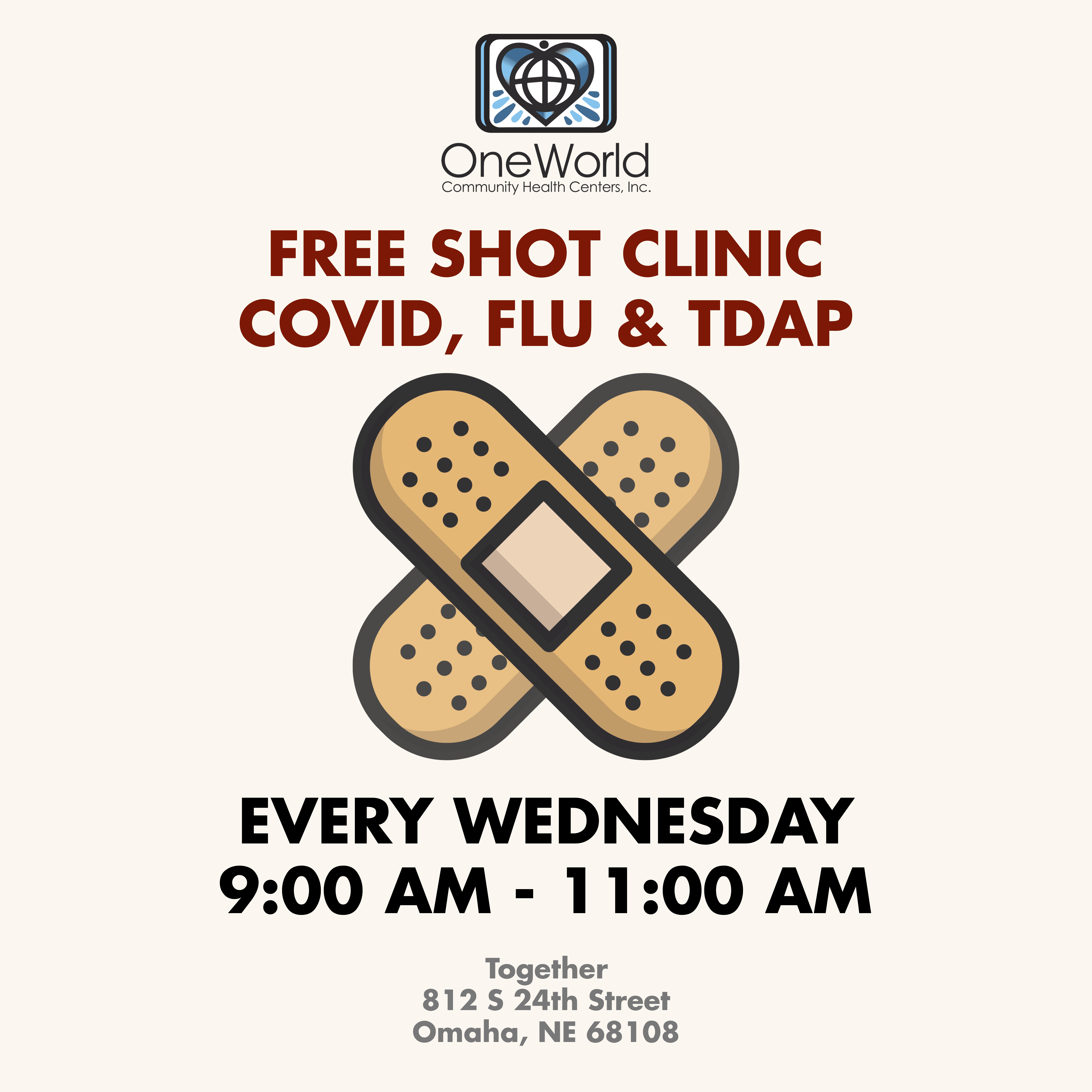 Shot Clinics Every Wednesday!
