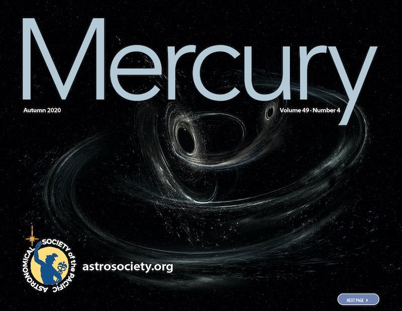 The Autumn 2020 issue of Mercury is LIVE