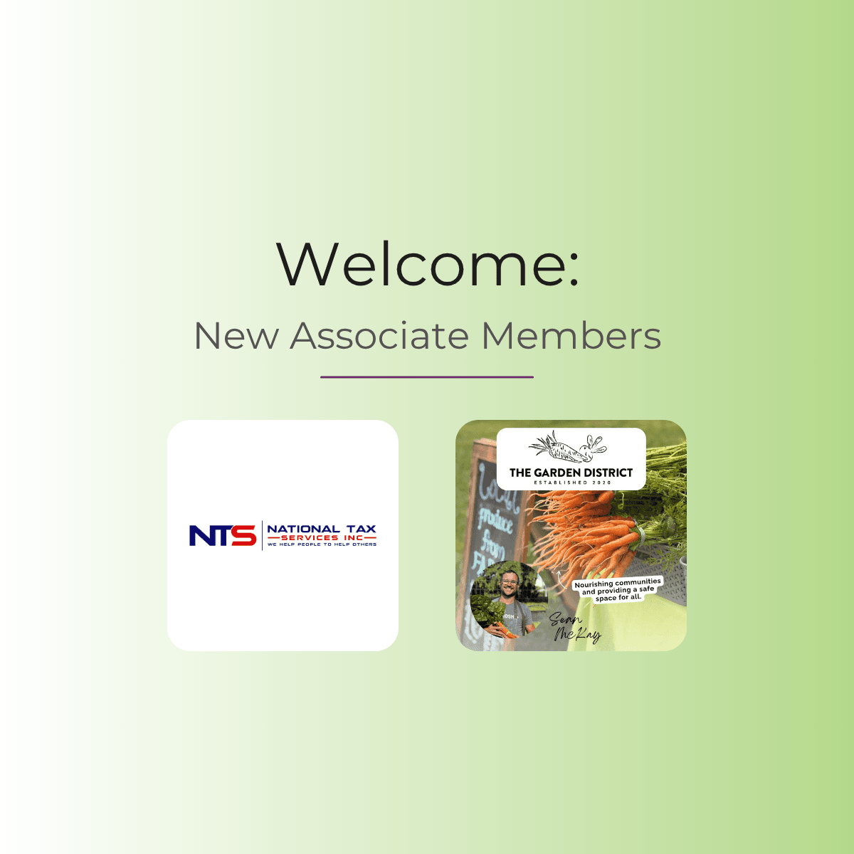 Meet Our Associate Members: The Garden District Corp. and National Tax Services LLC
