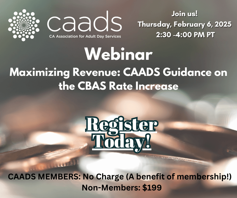 CAADS Webinar Announcement - February 6, 2025