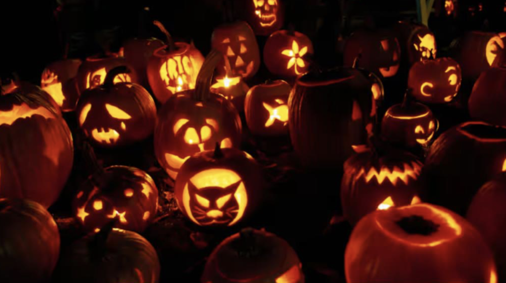 spooky pumpkins for halloween