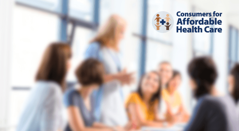 Image shows Quoddy lighthouse in Lubec, Maine at sunrise. The lighthouse symbol is used by CAHC to reinforce their mission to serve all Mainers as a beacon of access to health care and coverage information.