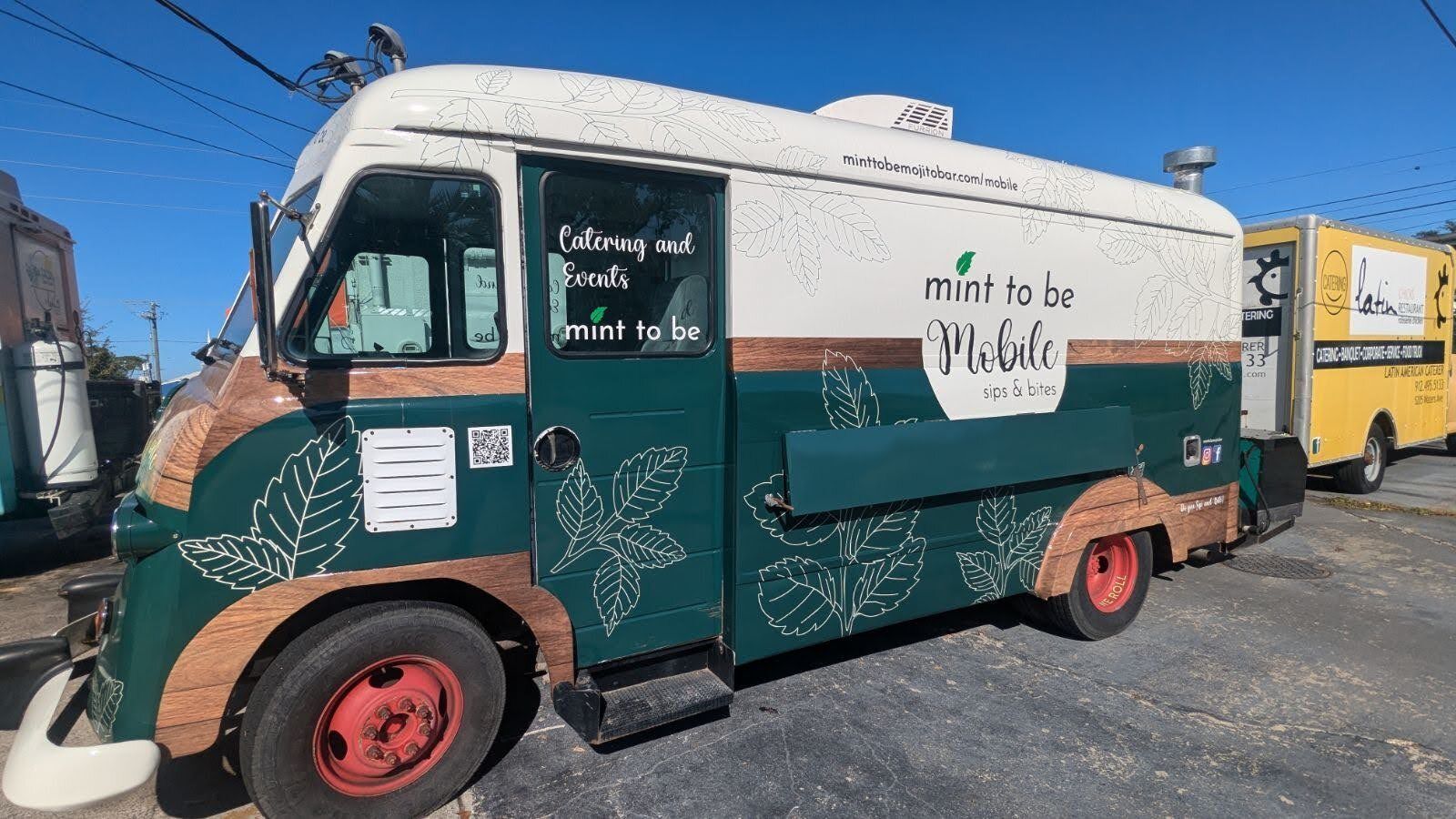 Mint to Be Mobile Food Truck Wrap