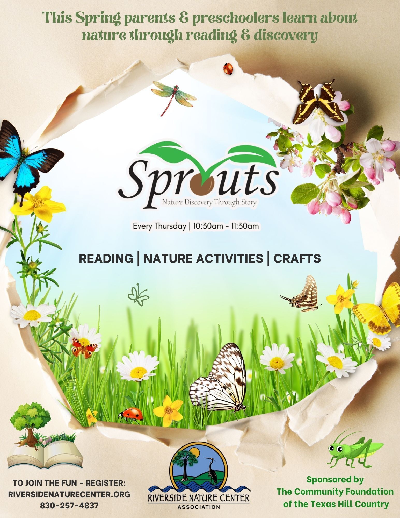 Preschool activities near me, Kerrville Texas, Education, Nature, Science, preschool programs, Riverside Nature Center