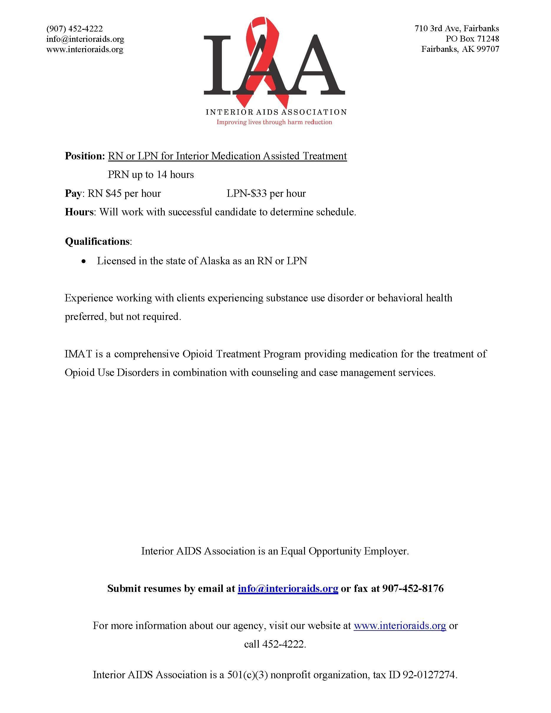 We're Hiring!