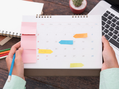 Upcoming Events Calendar