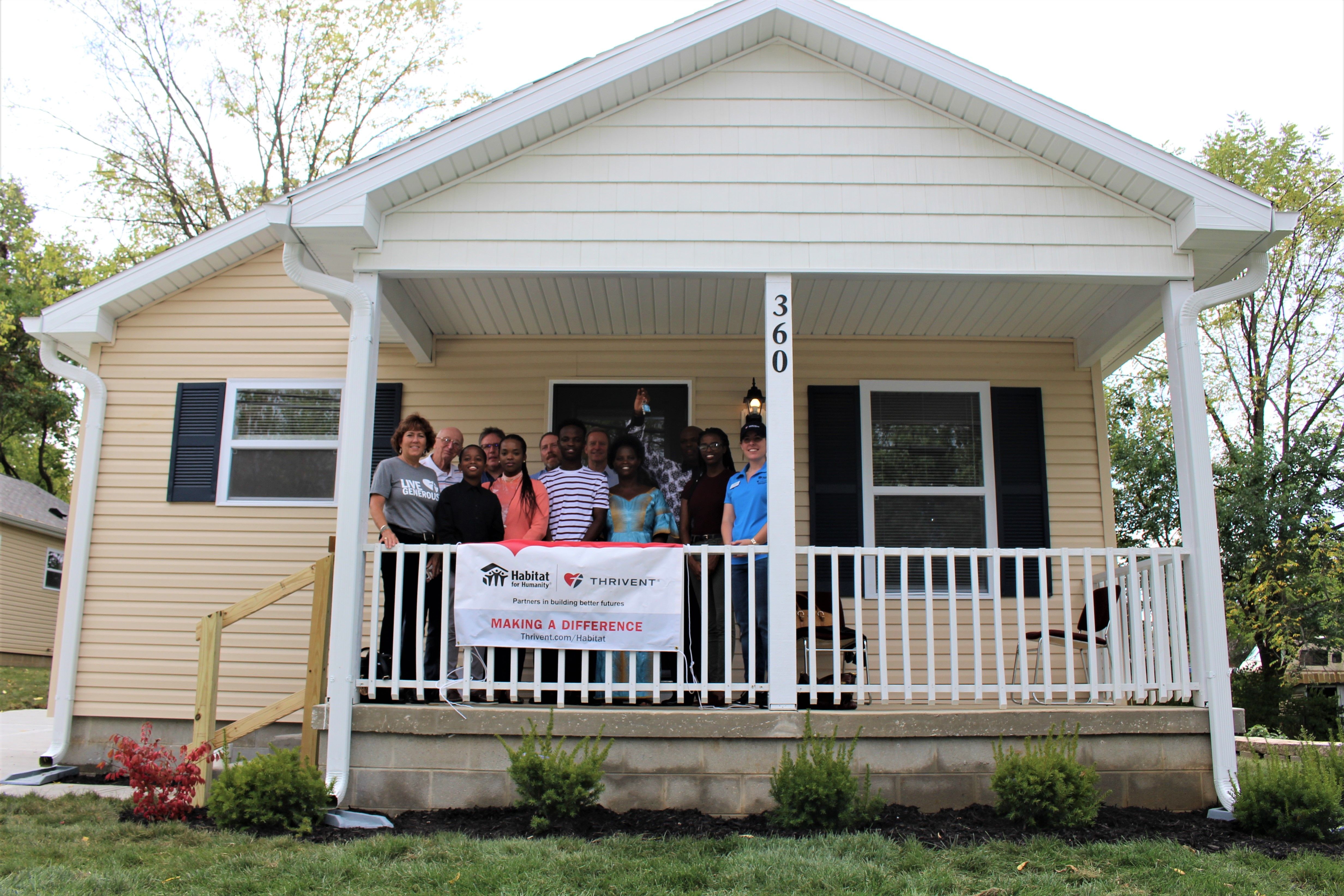 Habitat for Humanity of Greater Dayton and Thrivent Partner to help improve the lives of a local family