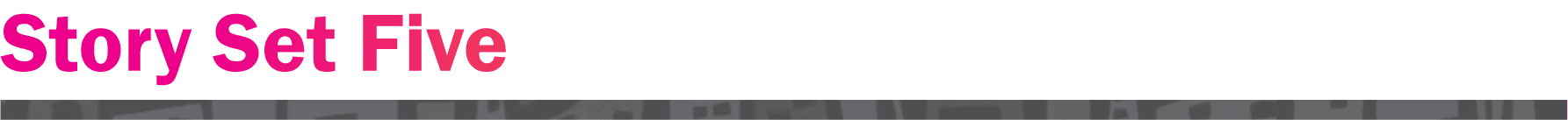 Story Set 5 written in bold magenta text