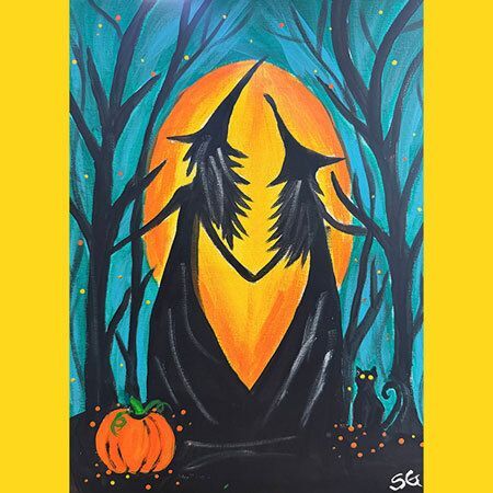 Witches Whimsy Paint Class