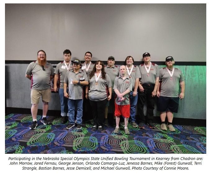 Chadron Special Olympics Make Strong Appearance at State Bowling Contest