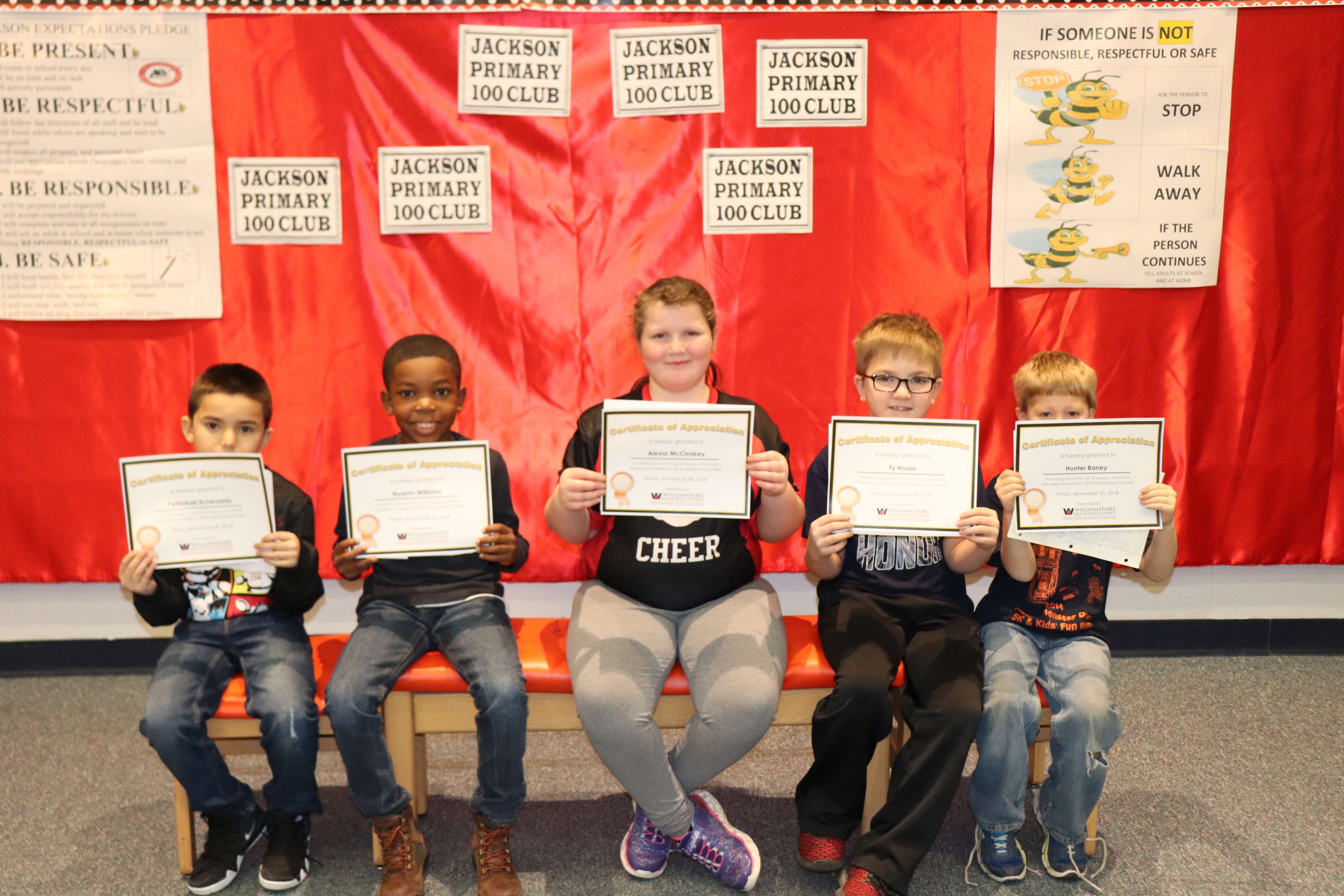 25 Winners Selected in 2018 WASDEF Holiday Essay Contest