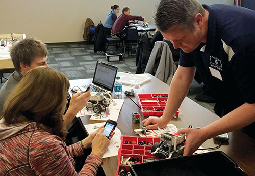 Pilot Program Combines Professional Development with Community Needs