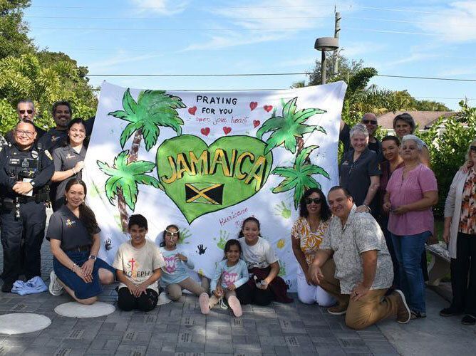 Special Banner for Jamaica following hurricane