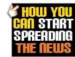 How You Can Start Spreading The News