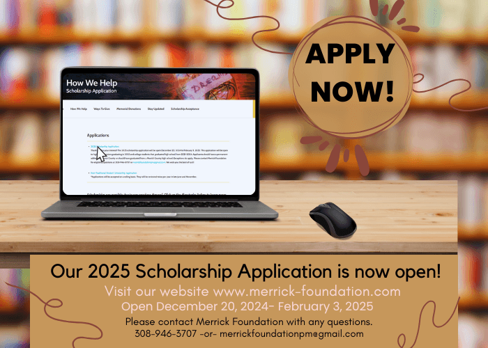 Scholarship Application NOW OPEN!