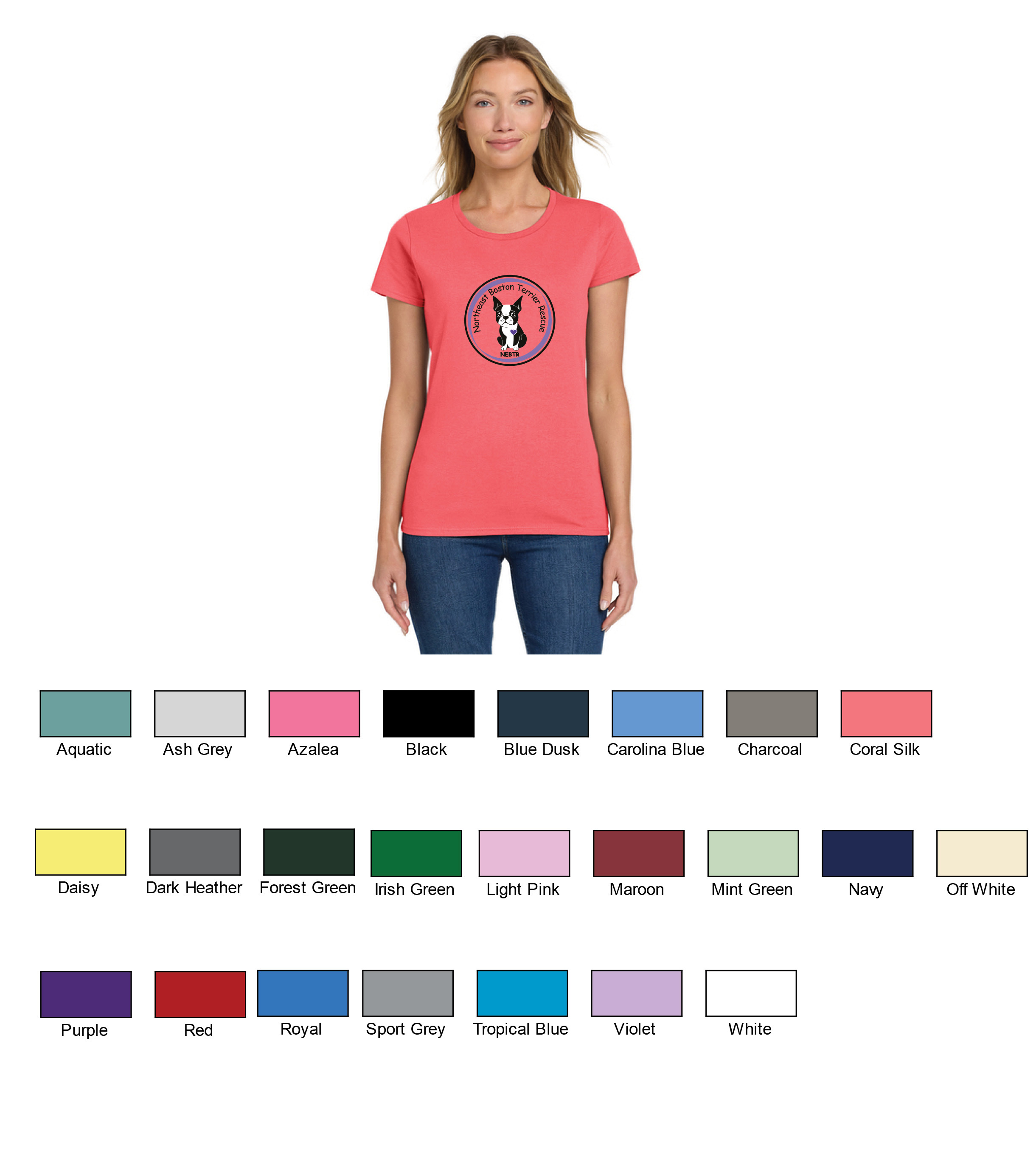 Ladies T-shirt (Large Front)