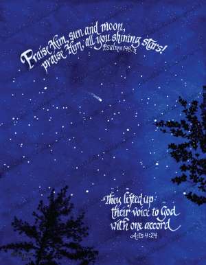 STARRY NIGHT (Psalms, Praise/Music)