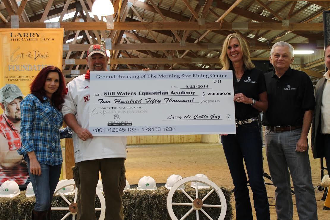 Git-R-Done Foundation to raise a barn, and hope, for equine therapy