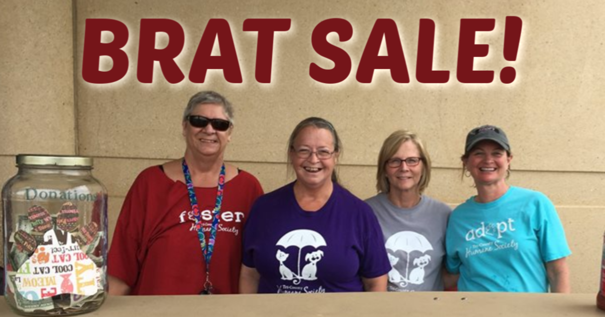 Brat Sale Fundraiser