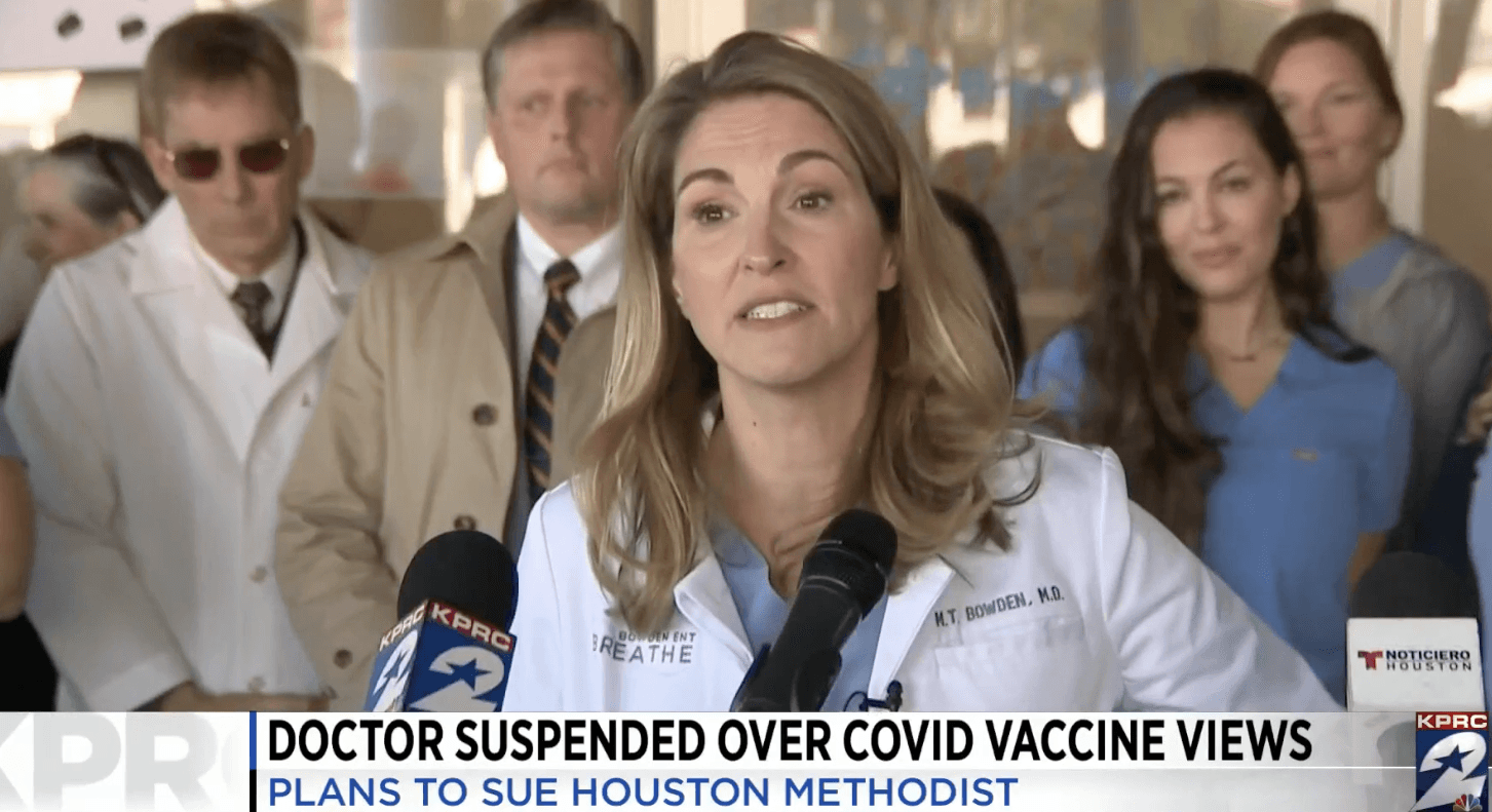 River Oaks doctor suspended from Houston Methodist over views on COVID-19 vaccines to file lawsuit, attorney says