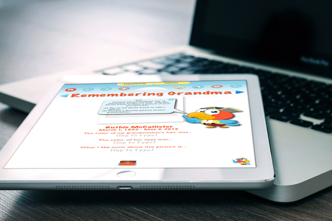 An iPad App for Grieving Children