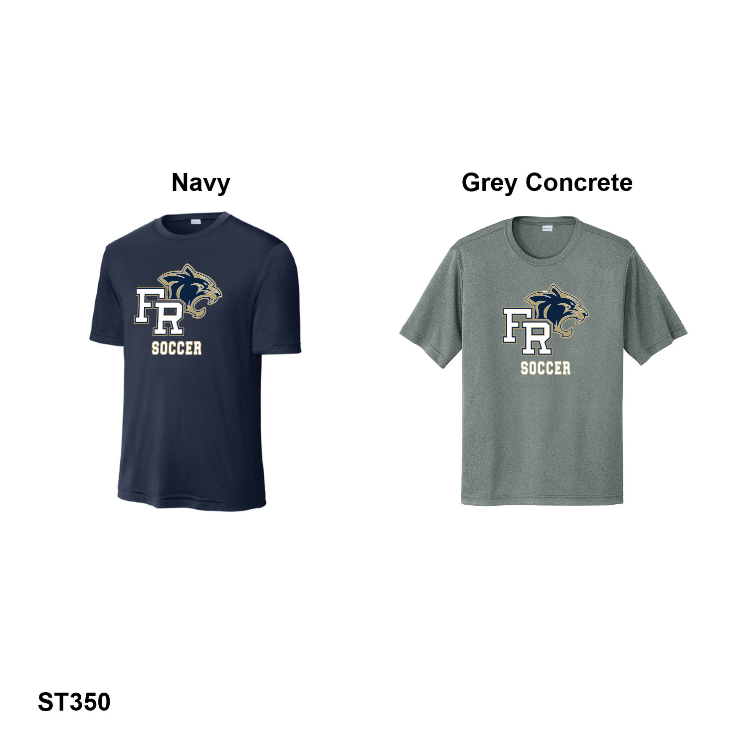 GIRLS SOCCER LOGO - Sport-Tek® PosiCharge® Competitor™ Tee