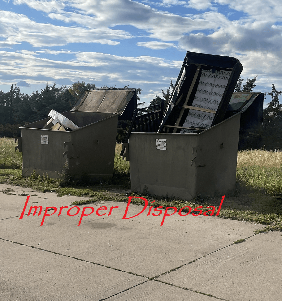 Improper Disposal of Furniture