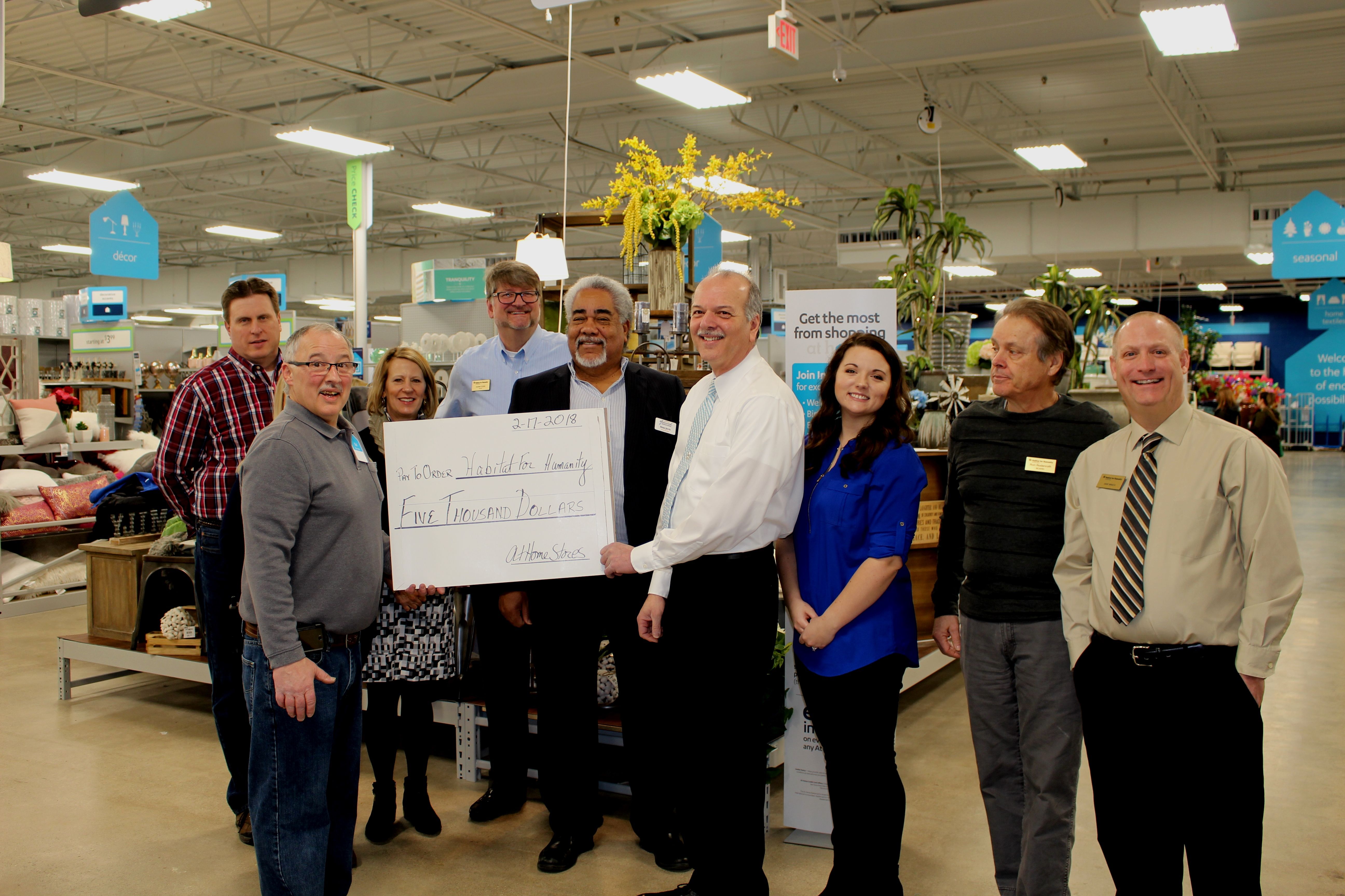 New At Home Store Partners with Habitat for Humanity of Greater Dayton