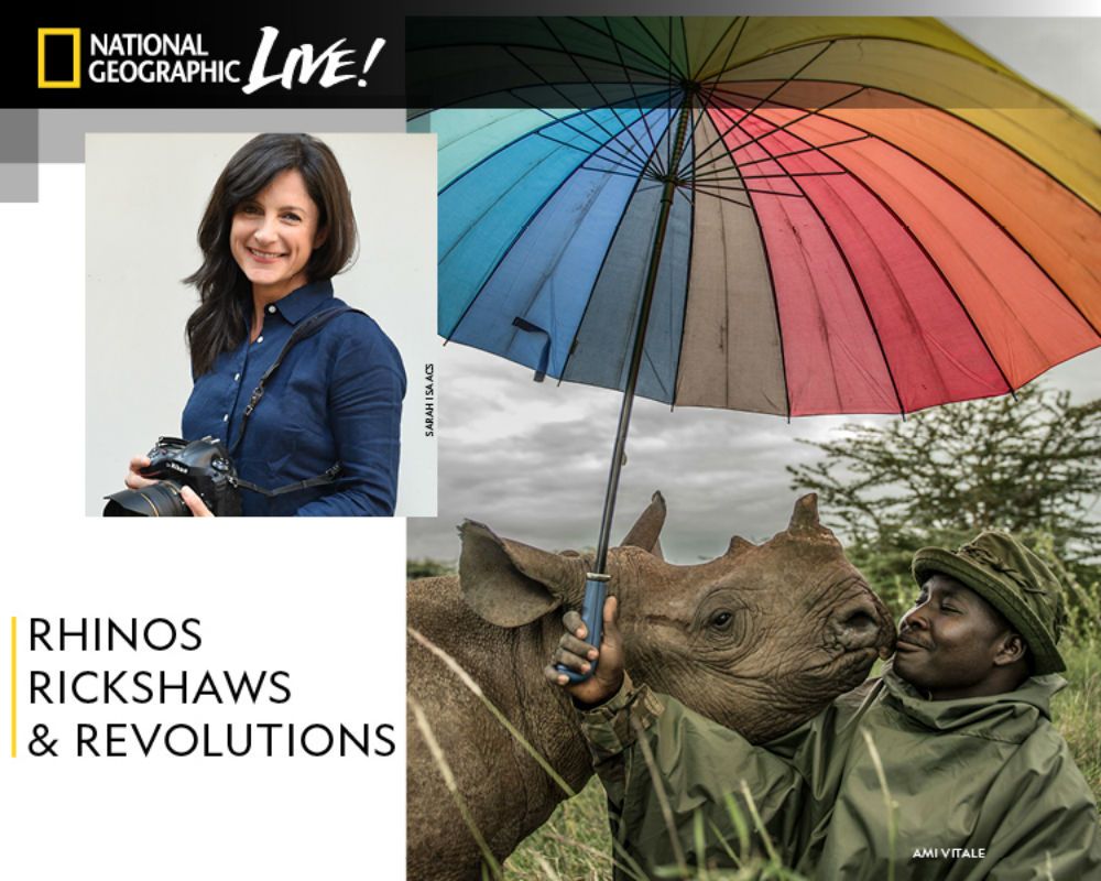 Ami Vitale: Rhinos, Rickshaws and Revolutions