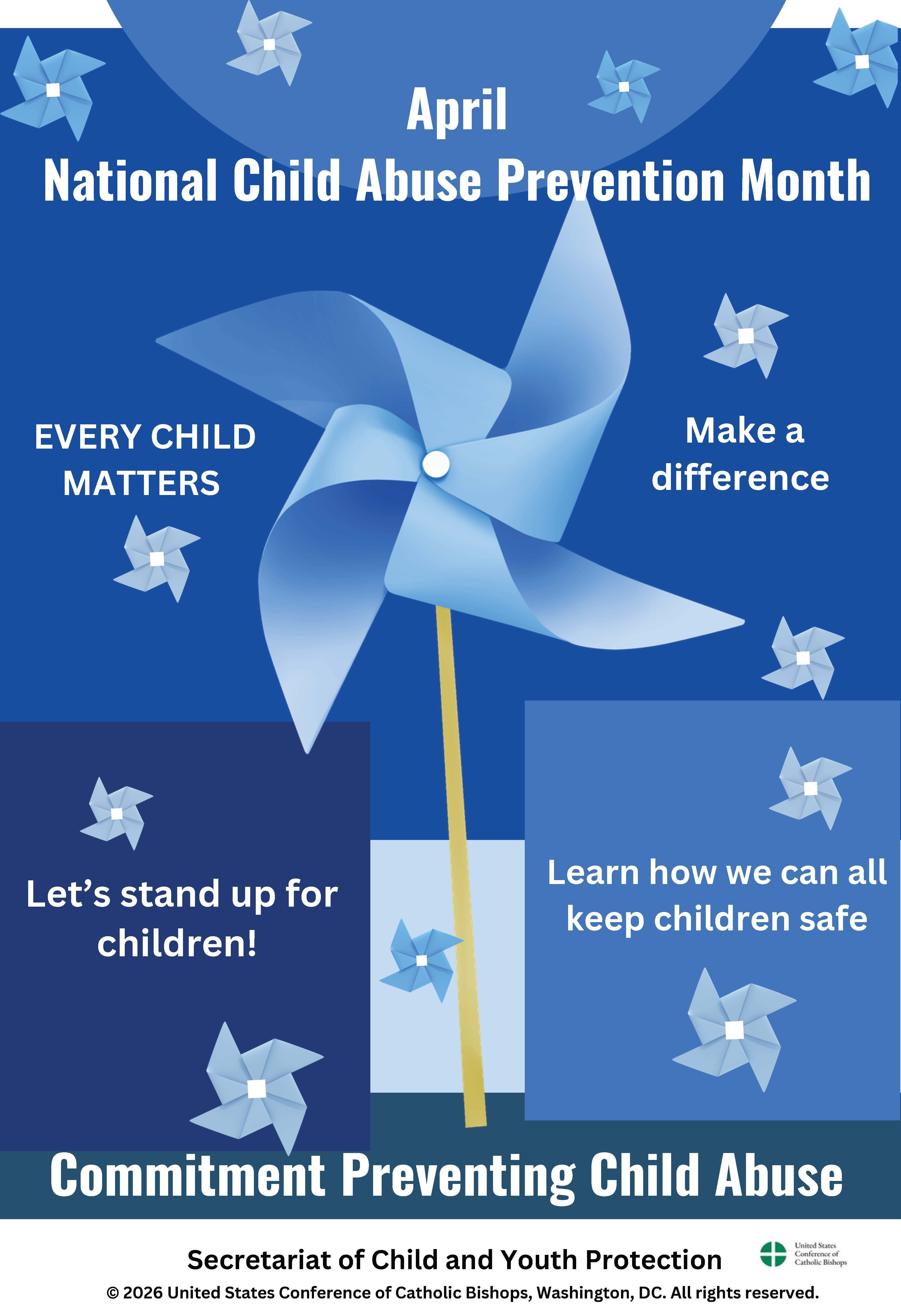 April Child Abuse Prevention Month Flyer
