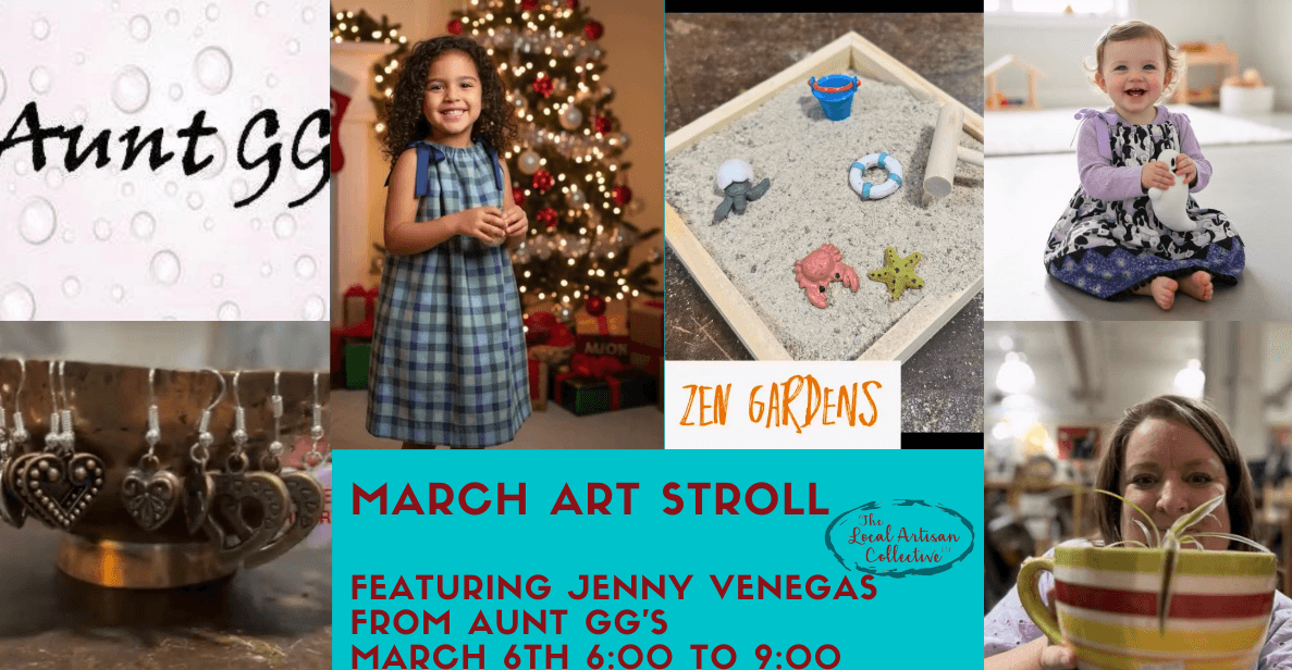 March Art Stroll featuring so many fabulous artists on March 6th, 2026 6:00 to 9:00 (Amazing Artists throughout the Entire Store, Free and $)