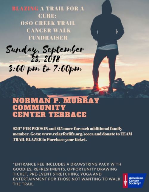 Oso Creek Trail Cancer Walk