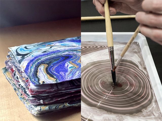 Paper Marbling Class