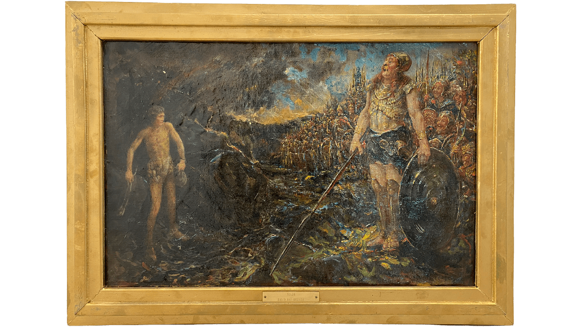 David and Goliath