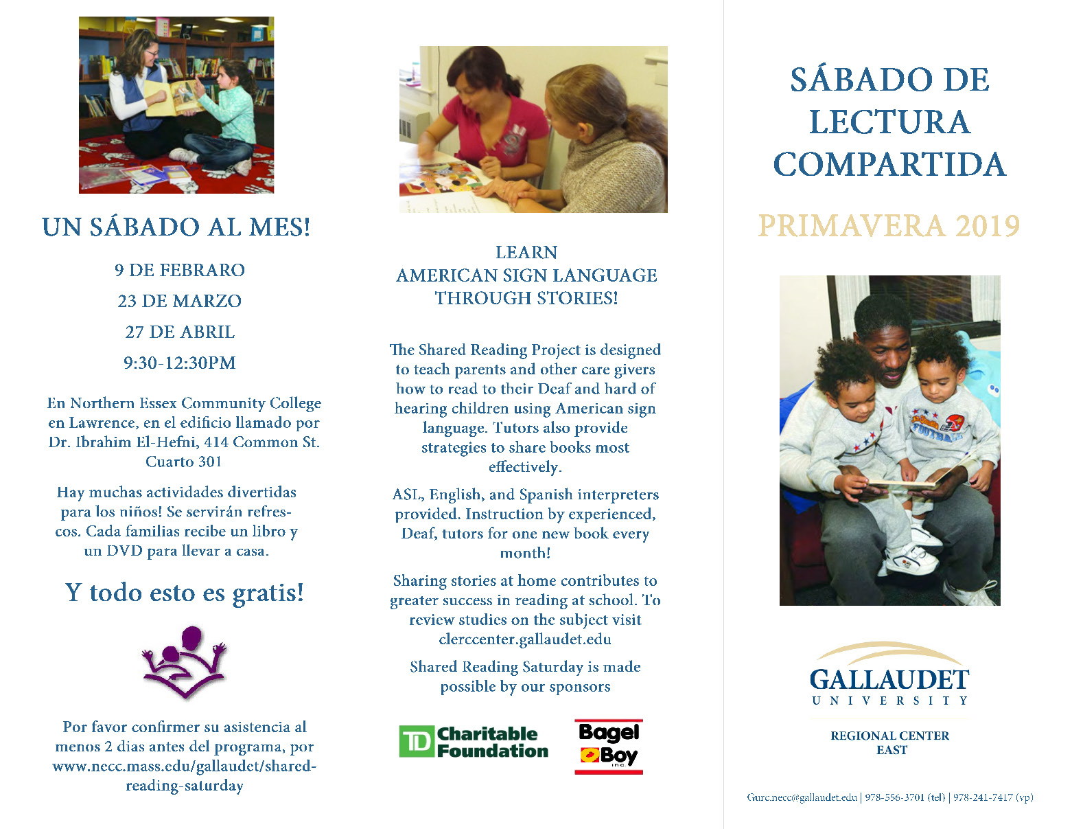 Shared Reading Saturday at NECC