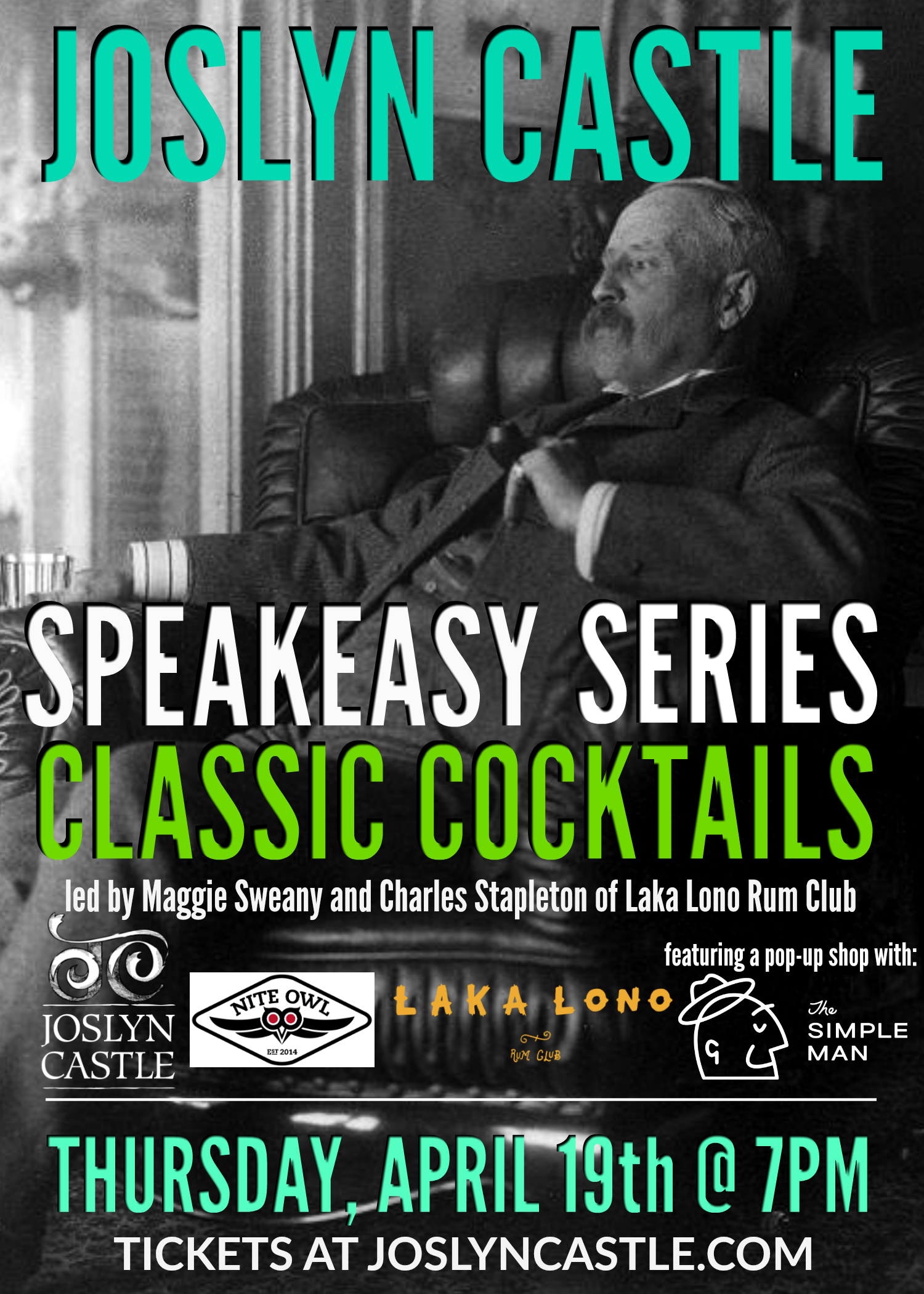 Speakeasy Series: Classic Cocktails SOLD OUT