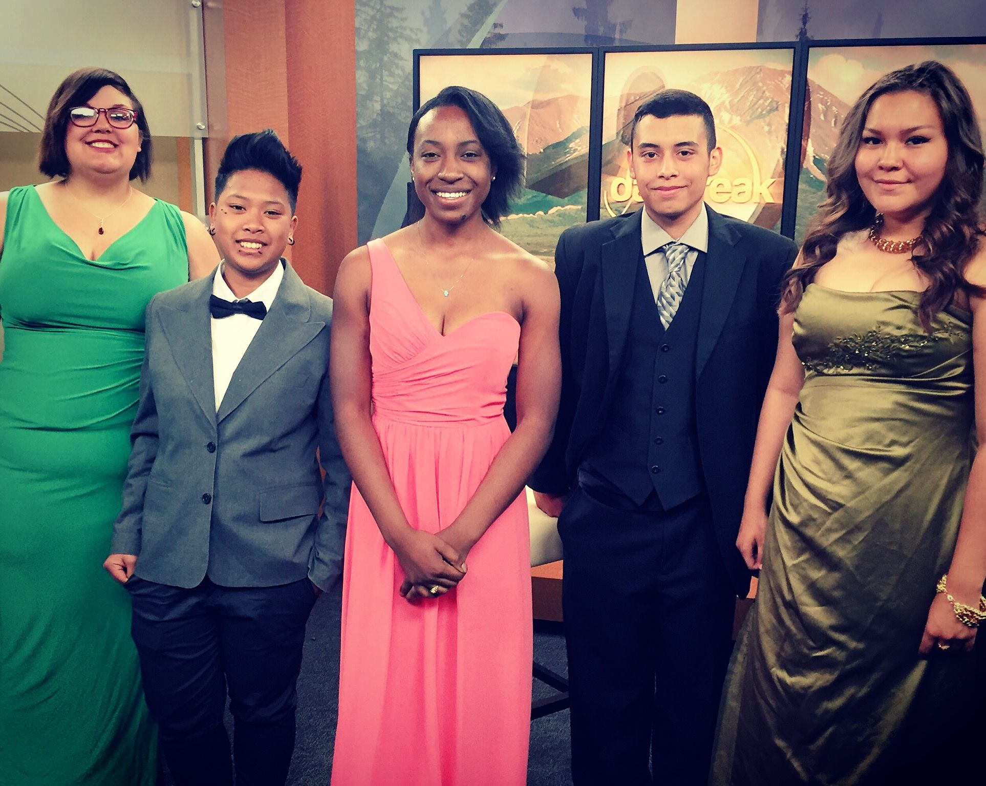 Prom dresses from Goodwill