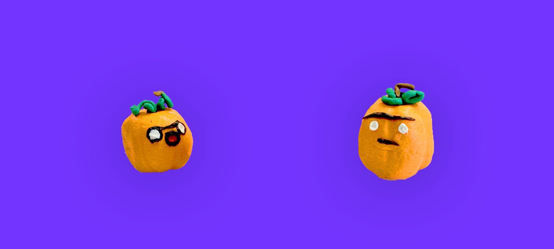 Polymer Clay Pumpkins