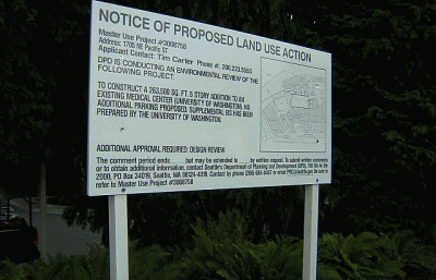 Land Use Signs