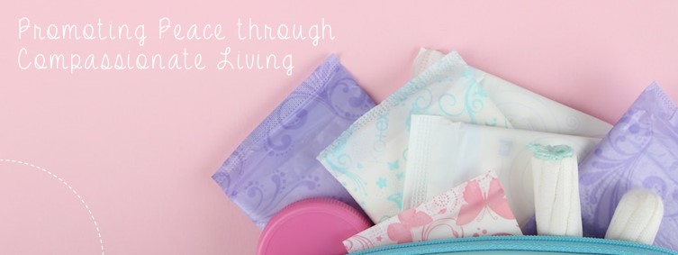 PROMOTING PEACE THROUGH COMPASSIONATE LIVING: FEMININE HYGIENE DRIVE