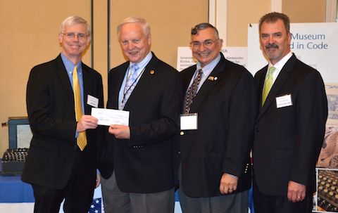 DRS Signals-Solutions donation to NCMF